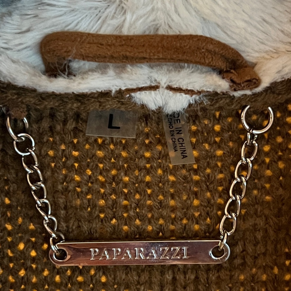 PAPARAZZI Knit Open Cardigan - Picture 4 of 7